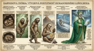 Obrázok vývojových štádií Humanoida z dimenzie D7D